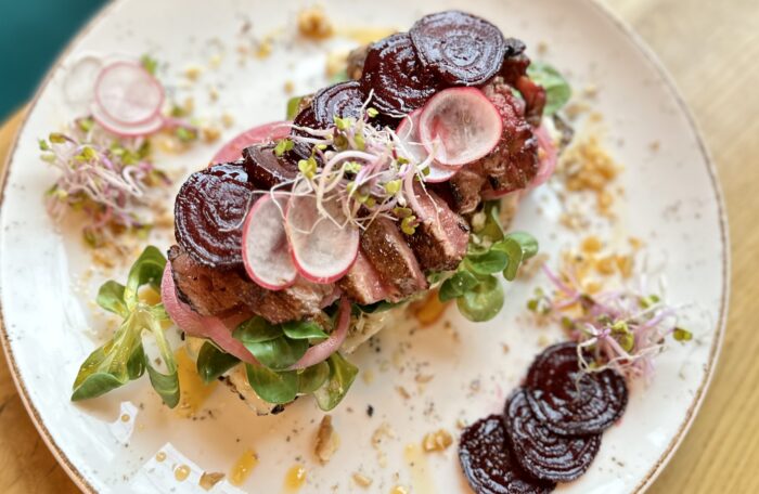 Kanapka z wołowiną